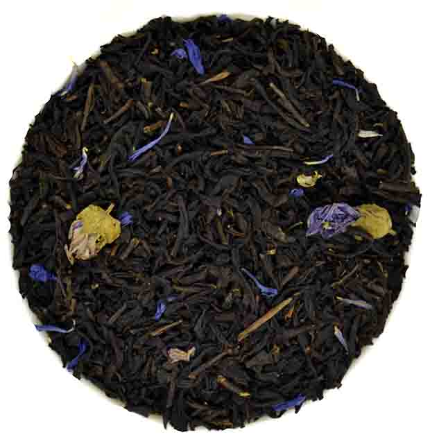 Colline bleutée thé noir parfumé