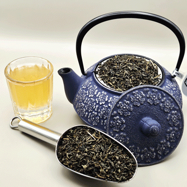 Jasmin fleurs thé vert parfumé Chine by Lartisanes_1