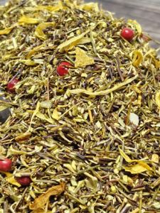 Peche de vigne rooibos vert parfumé par l'Artisanes_2