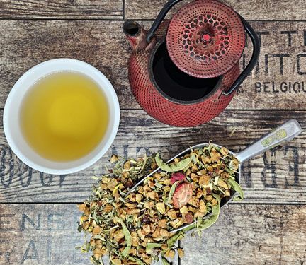 Tisane des Schtroumpfs infusion sans théine