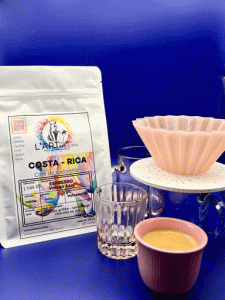 Volcan Azul Espresso café Costa Rica lavé