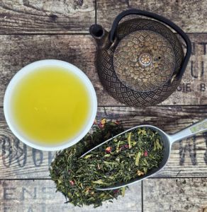 A l'ombre des cerisiers thé vert parfumé