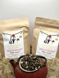 Lumières de Noel thé vert parfumé de Noel by Lartisanes