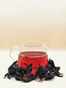 Bissap fleurs hibiscus infusion parfumé
