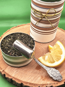 Citron citron vert thé vert chine parfumé by Lartisanes_1