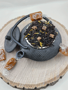 Couleur caramel thé noir parfumé d'Inde by Lartisanes_1