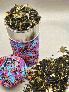 Fresa y Basil thé vert parfumé Chine by Lartisanes_1