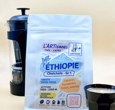 Yirgacheffe Chelchele Ethiopie nature Anaérobie 2025