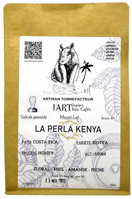 La Perla Kenya café Costa Rica Honey