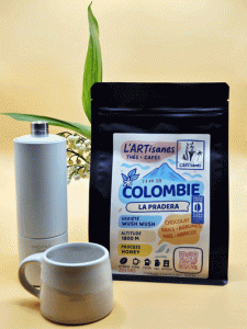 La Pradera Café Colombie Honey à la Voile by Lartisanes