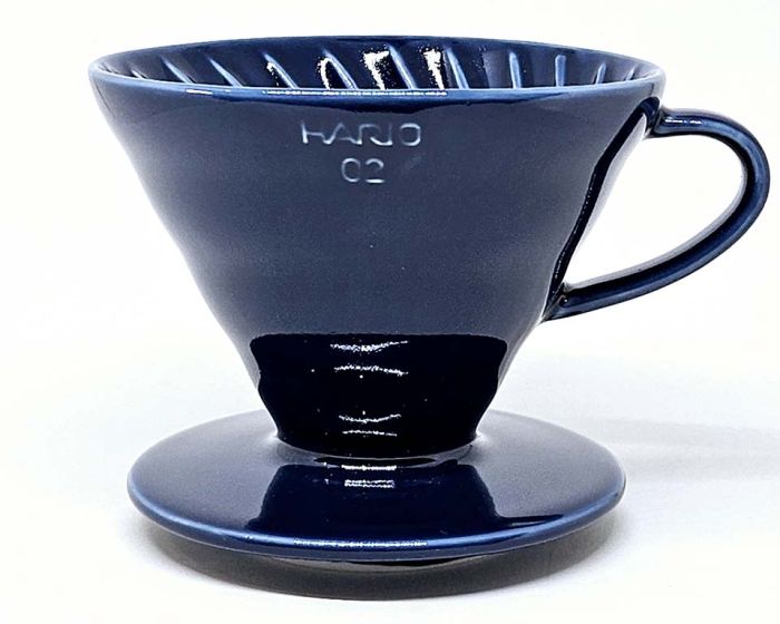 Dripper V60 Hario bleu marine