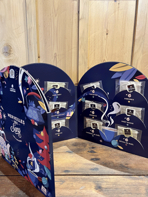 Calendrier de l'avent Noel Route des comptoirs