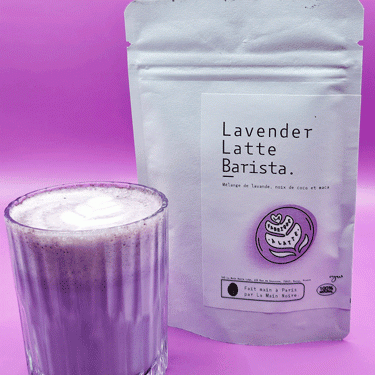 Lavender latte Barista